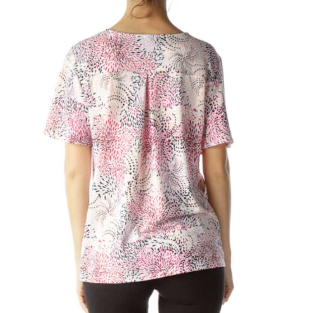 The Limited Pink Beige Printed T-Shirt - Picture 3 of 3